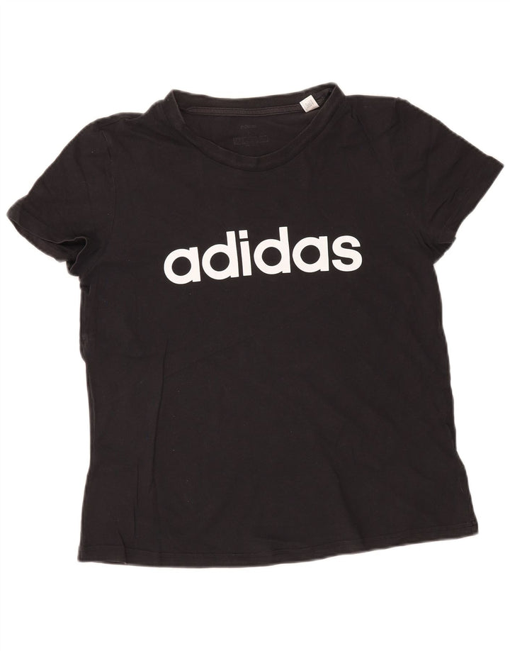ADIDAS Camiseta Feminina Graphic UK 14/16 Grande Preto