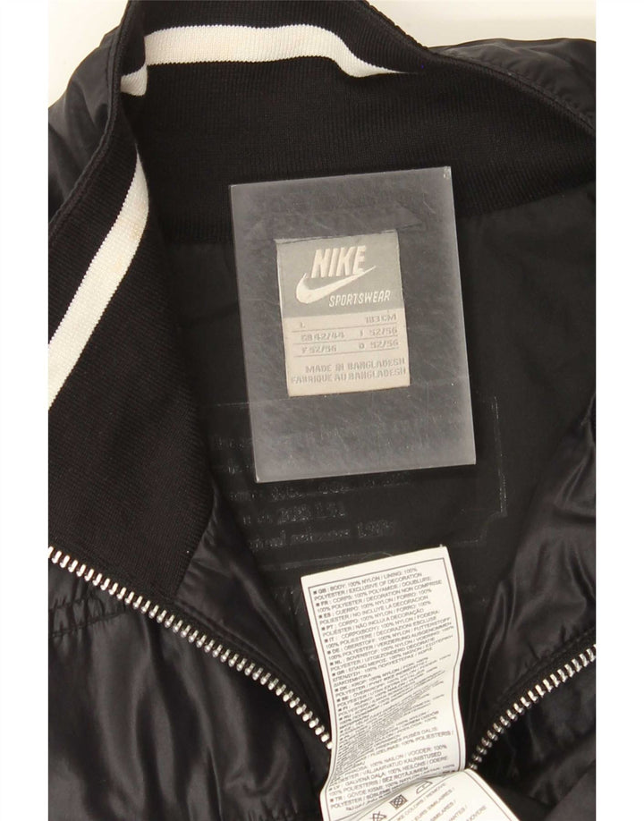 Nike Mens Treino Top Jaqueta Grande Nylon Preto