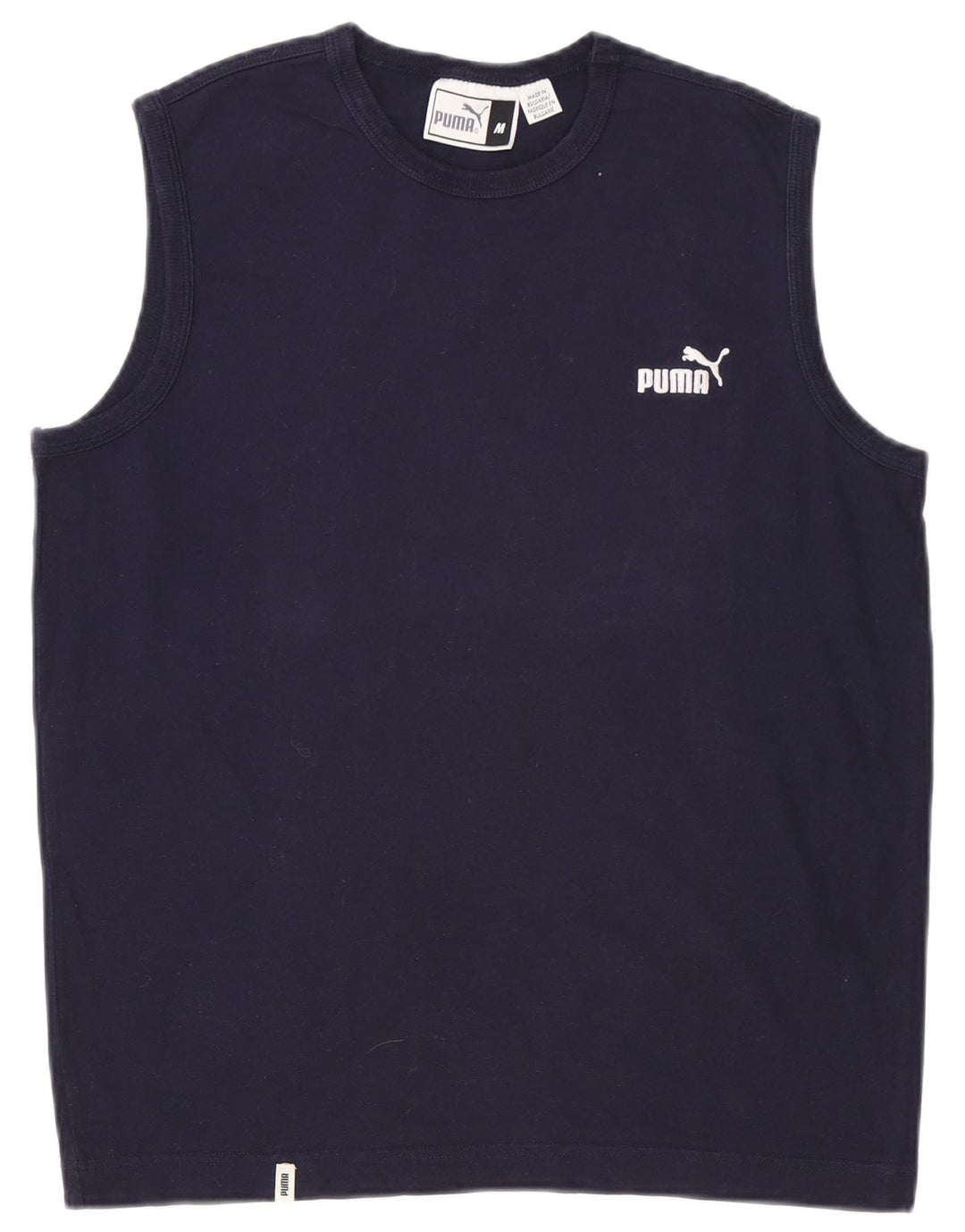 PUMA Mens Colete Top Médio Azul Marinho