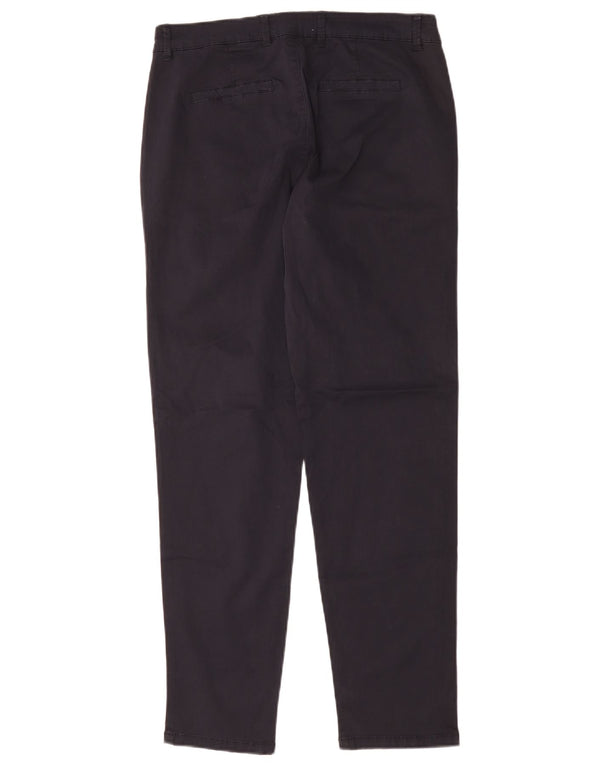 Calça Chino Feminina Naf Naf EU 38 Médio W30 L28 Algodão Azul Marinho