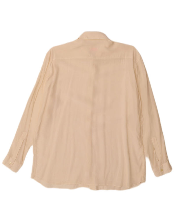 Cassera Womens Shirt IT 46 Large Off White