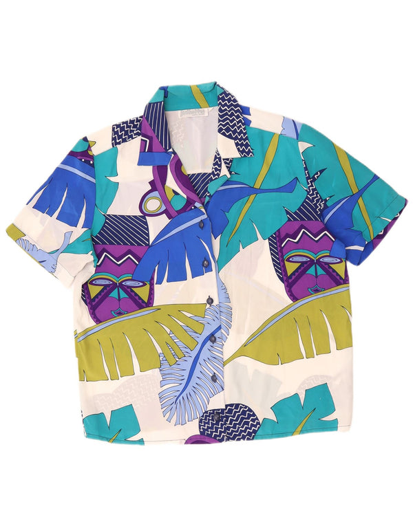 Camisa feminina Julietta com estampa abstrata IT 42 média multicolorida