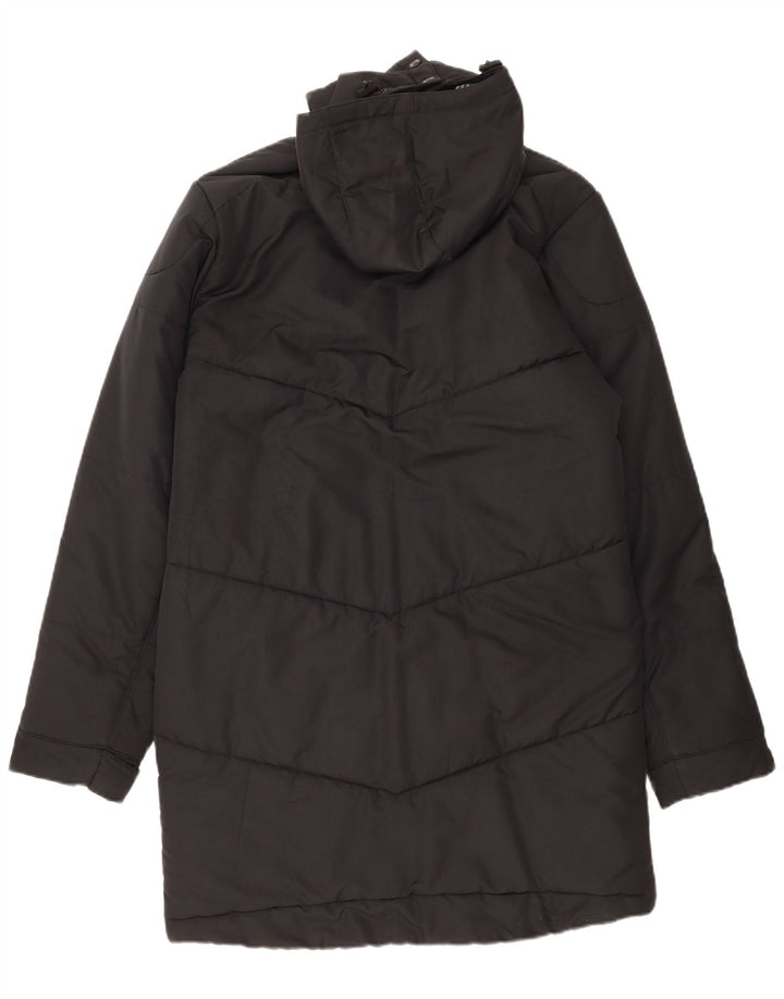 Casaco acolchoado com capuz masculino Under Armour Cold Gear UK 38 poliéster preto médio