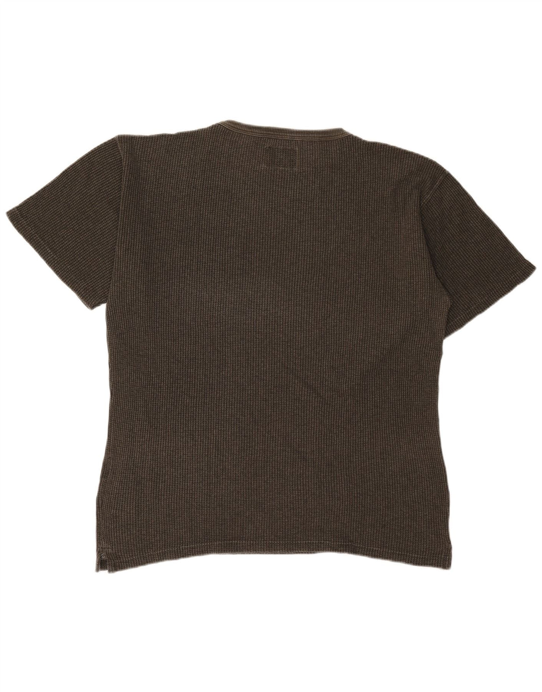 Camiseta masculina Wrangler Top grande de algodão cáqui