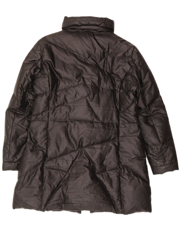 Casaco acolchoado feminino Hogan IT 48 XL poliéster preto