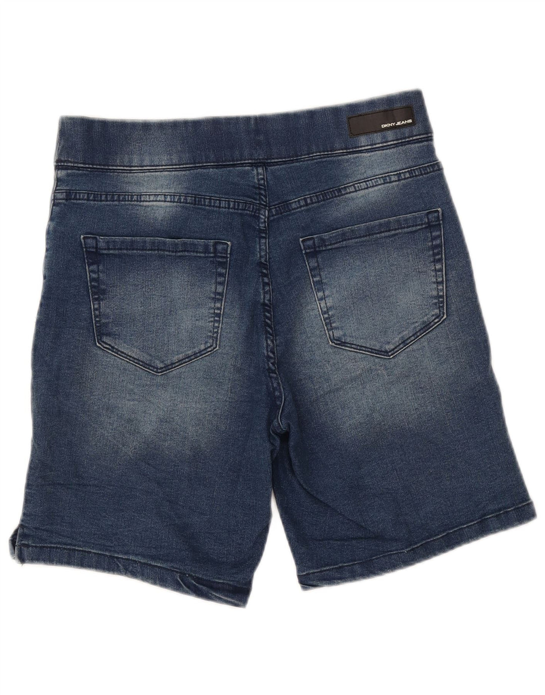 Shorts jeans masculino DKNY pequeno W30 azul algodão