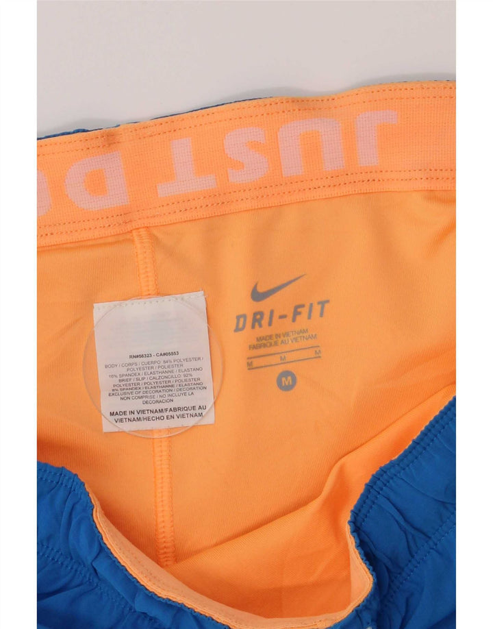 Nike Womens Skort Regular Sport Shorts UK 14 Médio Azul Poliéster Esportes