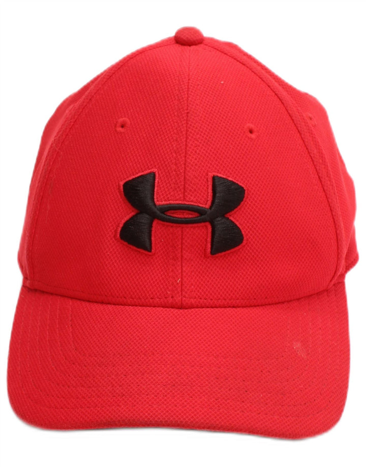 Boné de beisebol gráfico masculino Under Armour médio/grande vermelho