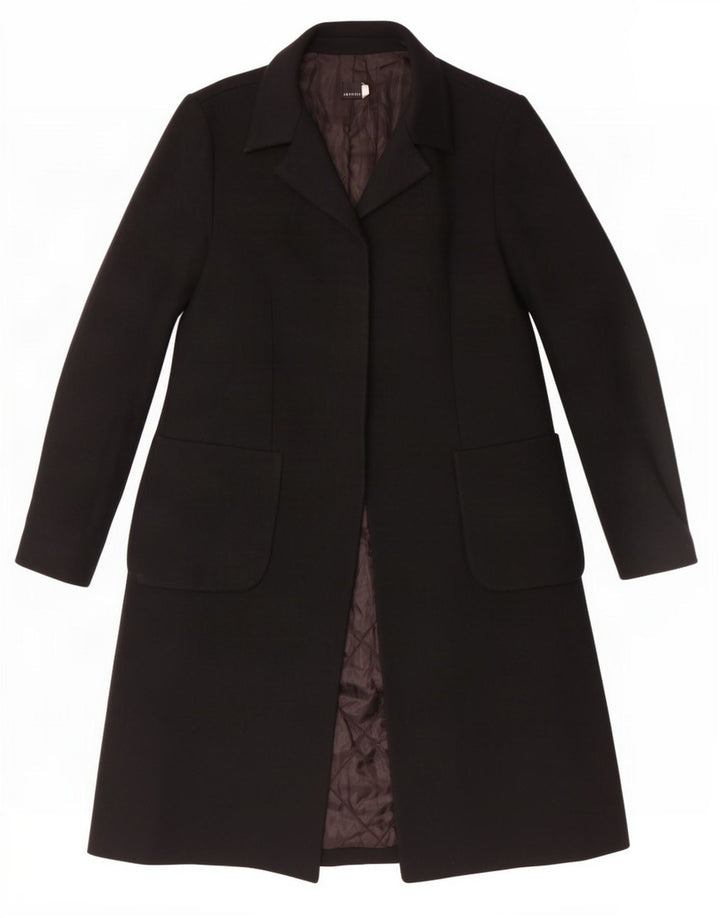 Sobretudo Imperial Feminino UK 10 Lã Preta Pequena