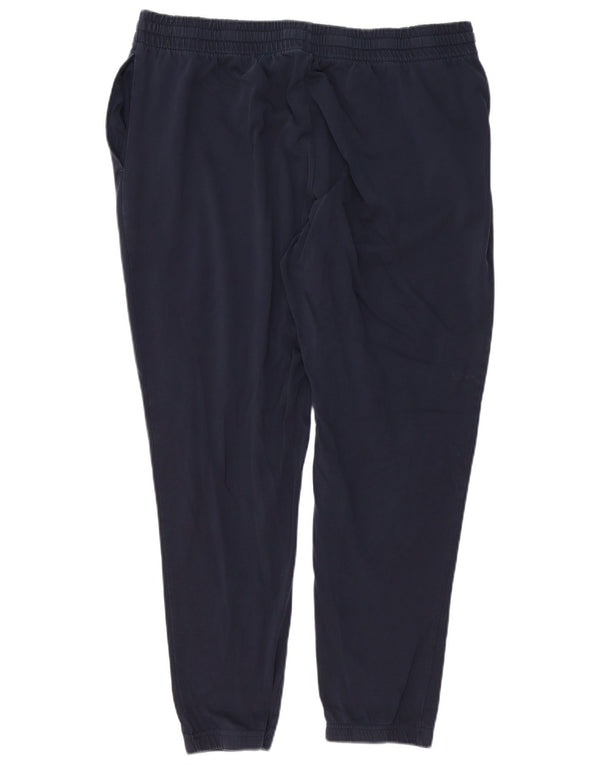 Adidas Mens Graphic Treino Calça Joggers 2XL Azul Marinho Algodão
