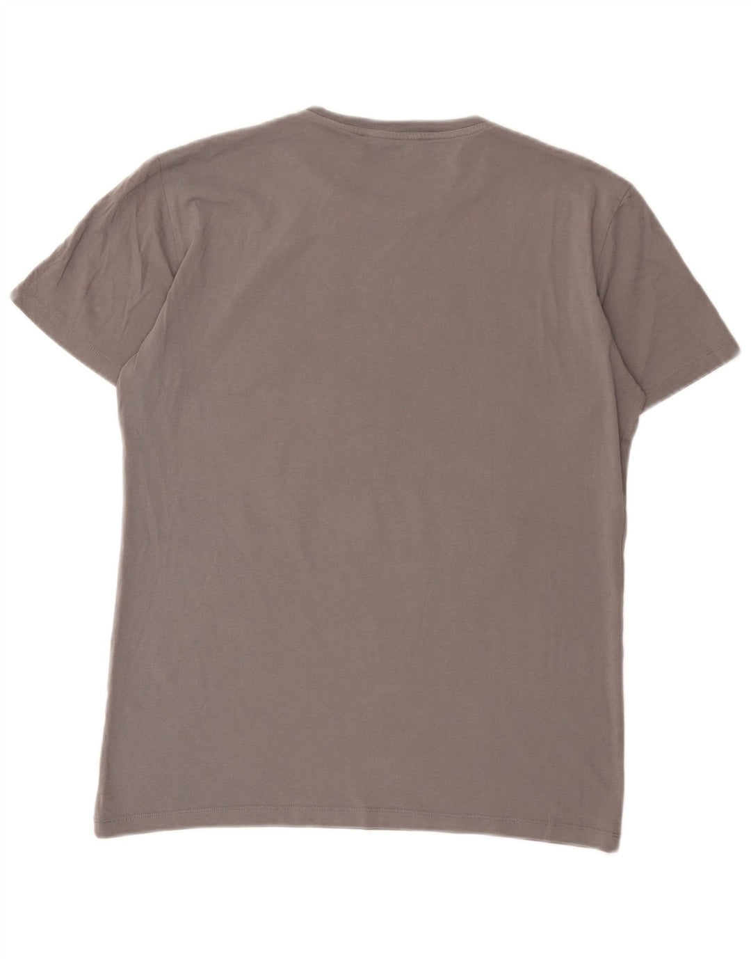 Camiseta gráfica masculina Trussardi Jeans cinza médio