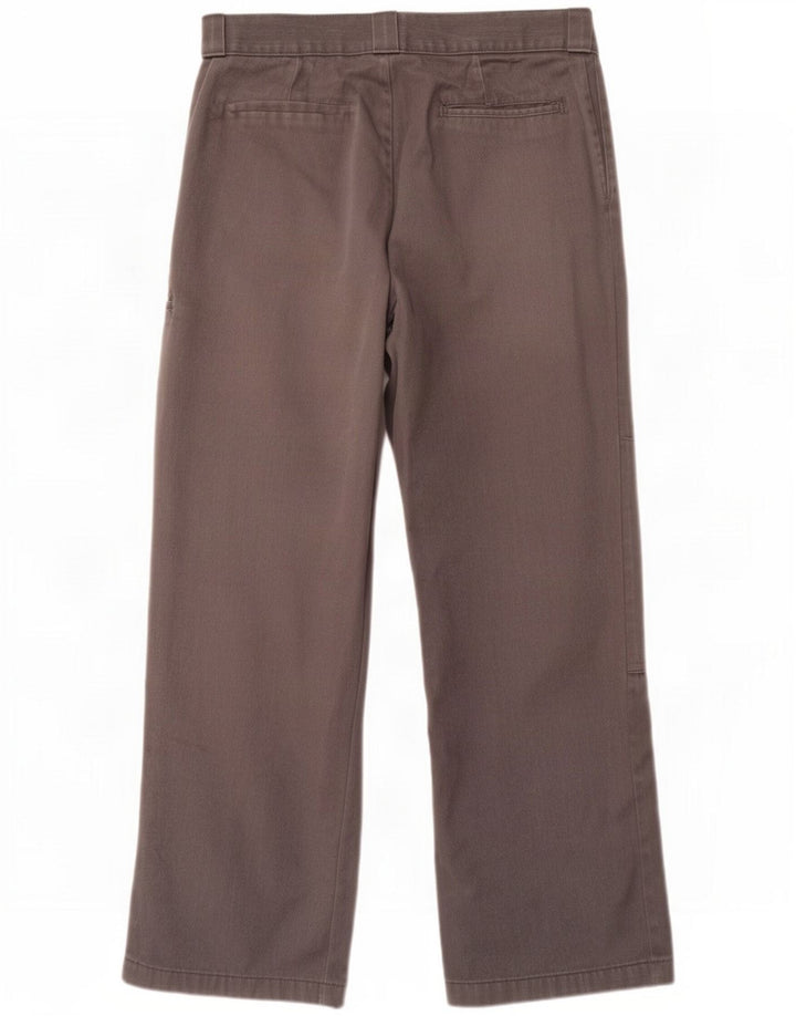 Calças Dickies masculinas Loose Fit Cargo W33 L32 poliéster cinza