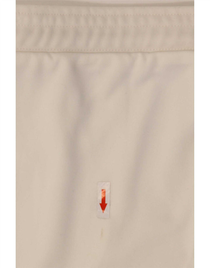 Sergio Tacchini Mens Sport Shorts IT 50 Grande Poliéster Branco