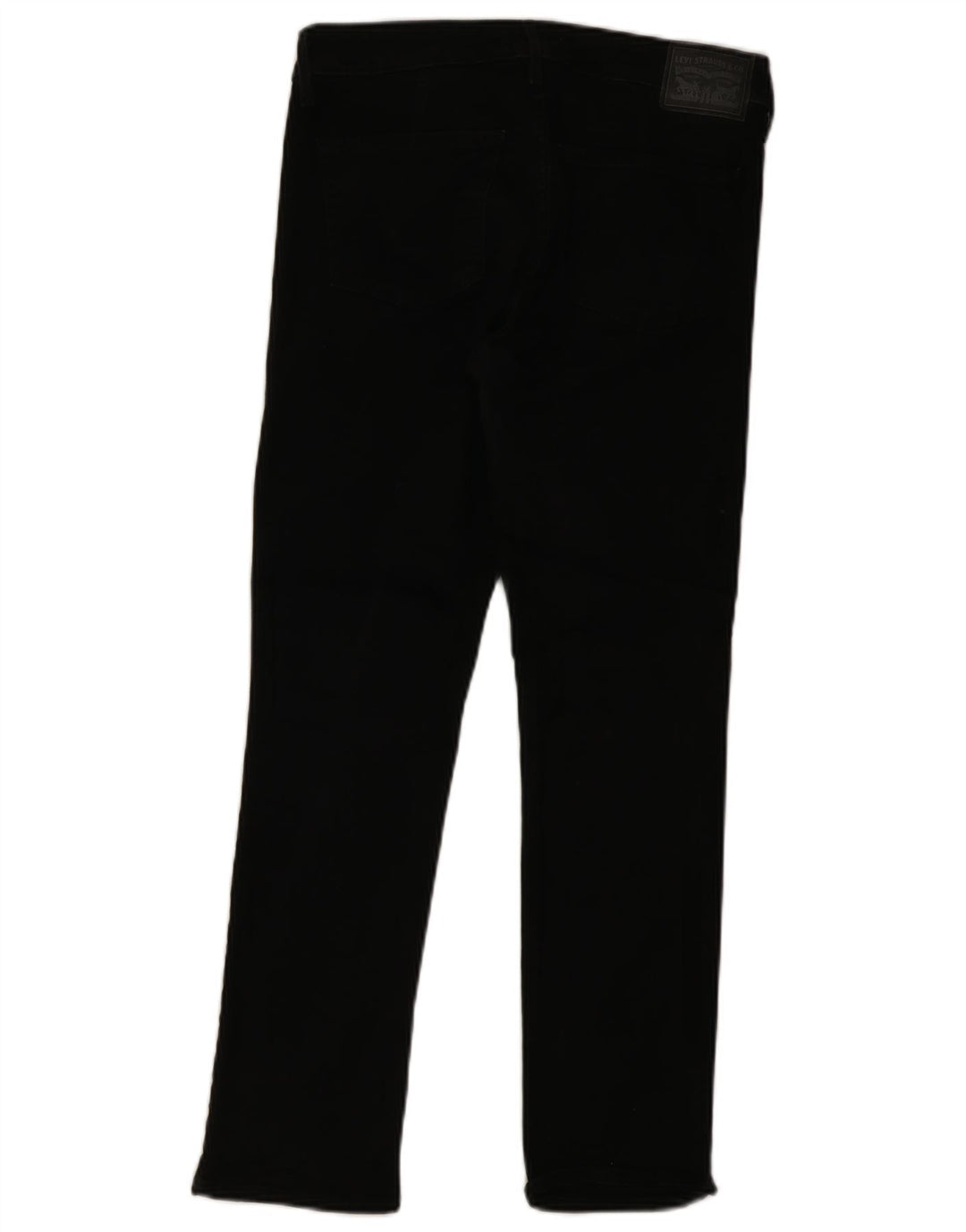 Calça jeans feminina Levi's 712 Slim W28 L28 algodão preto
