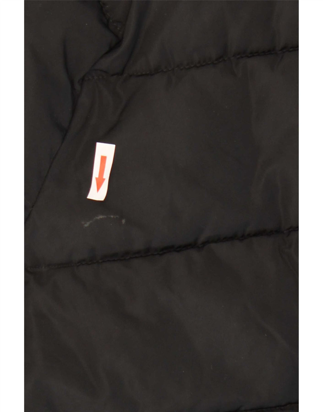 Zara Casaco acolchoado com capuz para meninas 13-14 anos preto poliéster