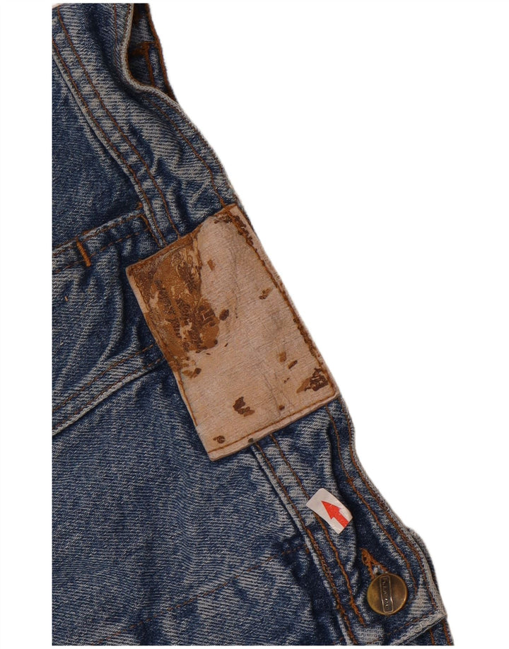 Jaqueta jeans masculina Quarry Batwing Reino Unido 40 grande azul