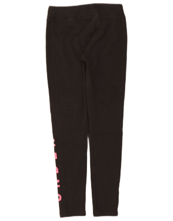 Under Armour Girls Graphic Leggings 9-10 anos médio algodão preto