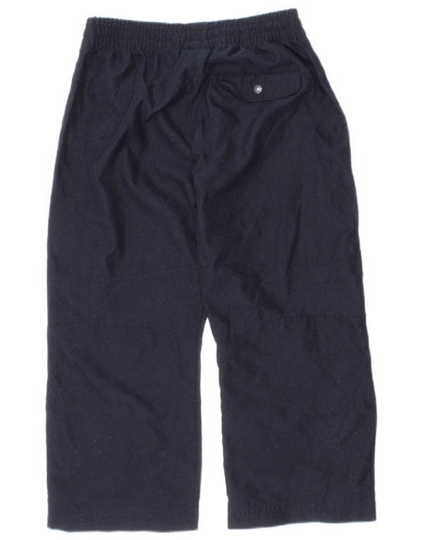Calças de treino Adidas menino 3-4 anos azul marinho poliéster esportivo