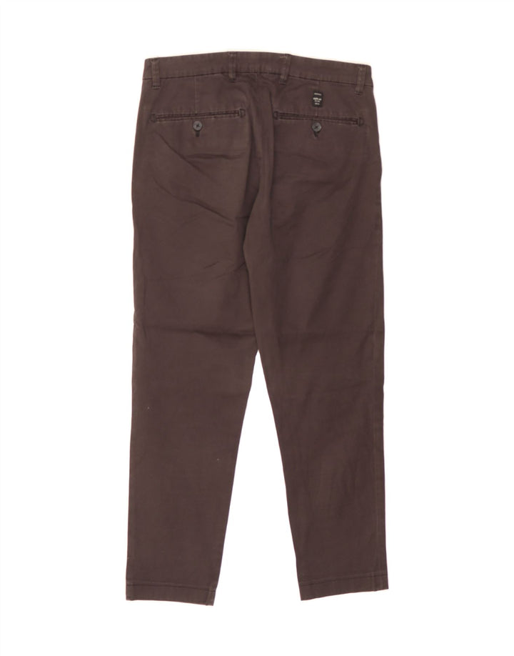 REPLAY Mens Slim Chino Trousers W29 L27 Brown Cotton Vintage Replay and Second-Hand Replay from Messina Hembry 