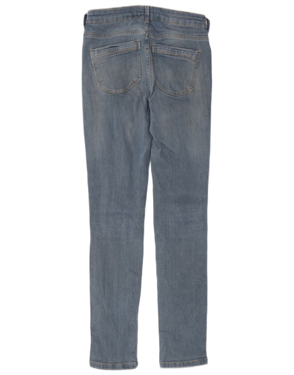 Calça jeans feminina MINT VELVET UK 8 pequena W26 L28 algodão azul