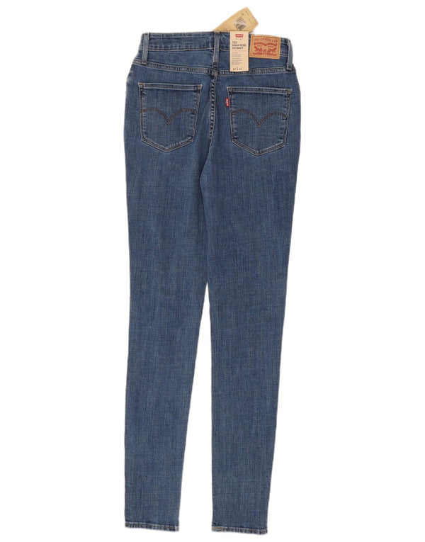 Calça jeans feminina Levi's 721 High Rise Skinny W27 L32 azul algodão