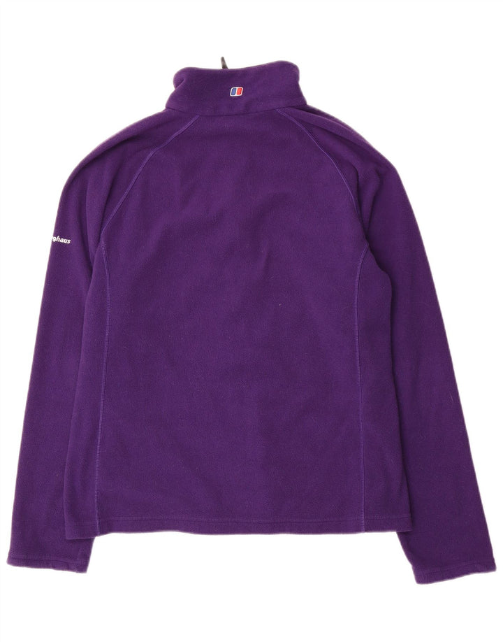 Jaqueta de lã feminina Berghaus UK 16 grande roxo