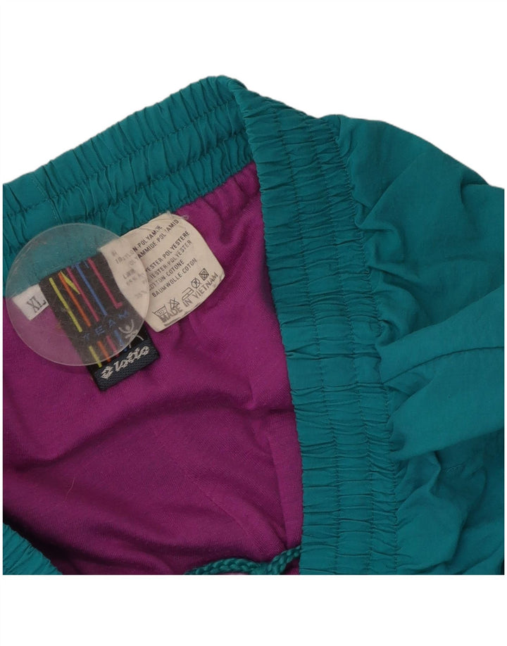 Calça esportiva masculina Lotto Graphic Joggers XL azul poliamida