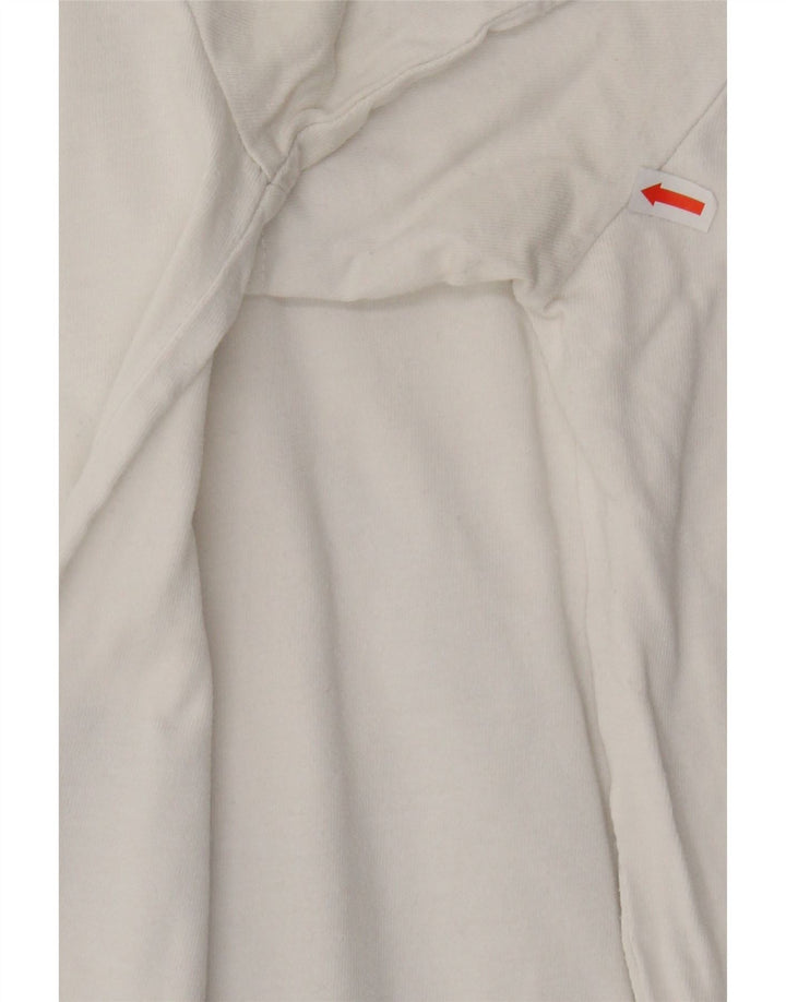 Camiseta gráfica masculina NIKE Top médio branco