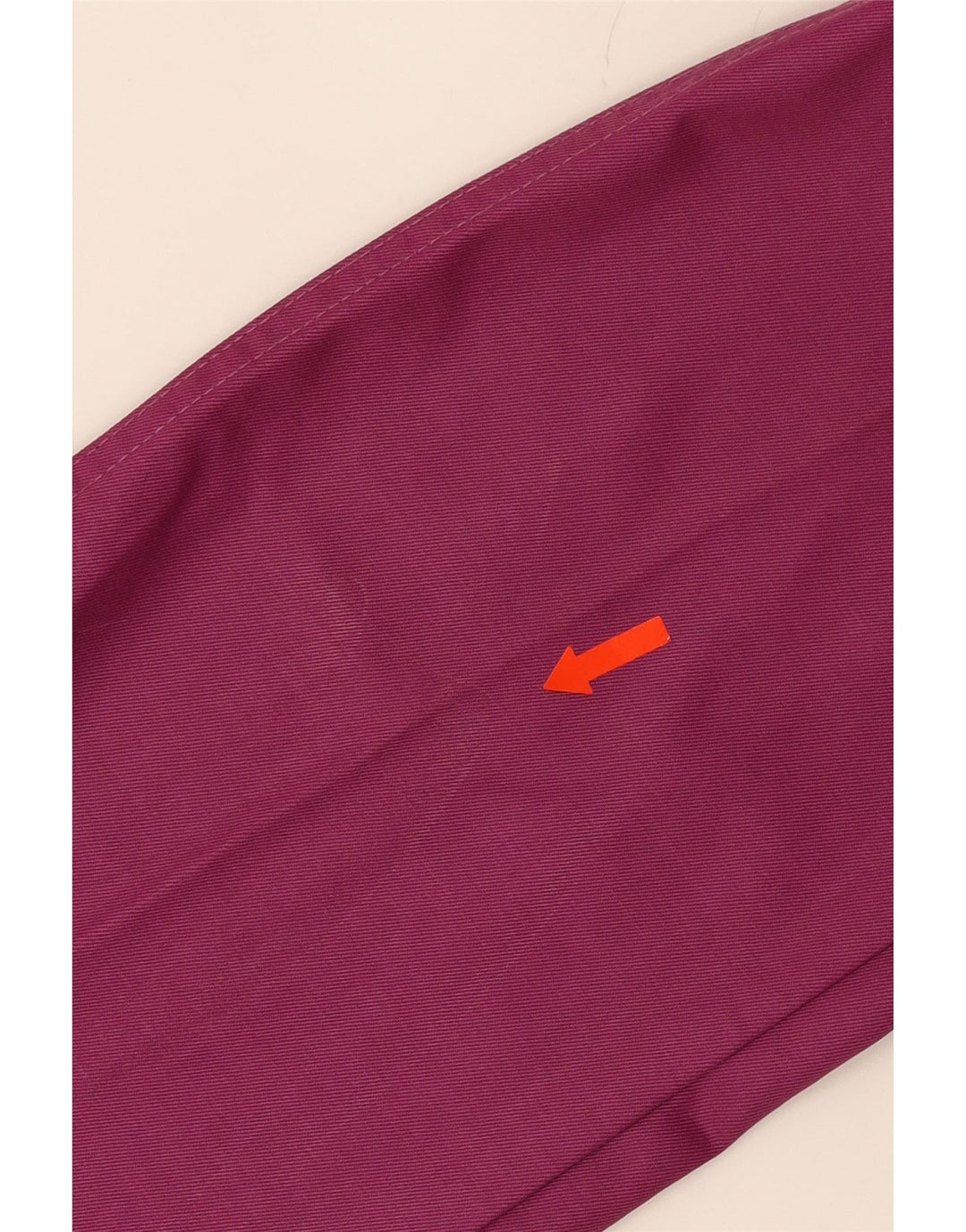 WRANGLER Womens Straight Casual Trousers W29 L32 Purple Nylon Vintage Wrangler and Second-Hand Wrangler from Messina Hembry 