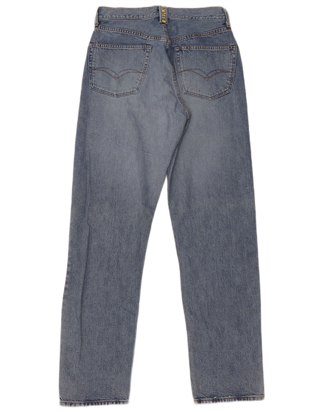 Replay Mens Straight Jeans W33 L35 Azul Algodão