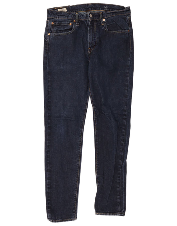 Calça jeans masculina Levi's 512 Slim Tapered W34 L34 azul algodão