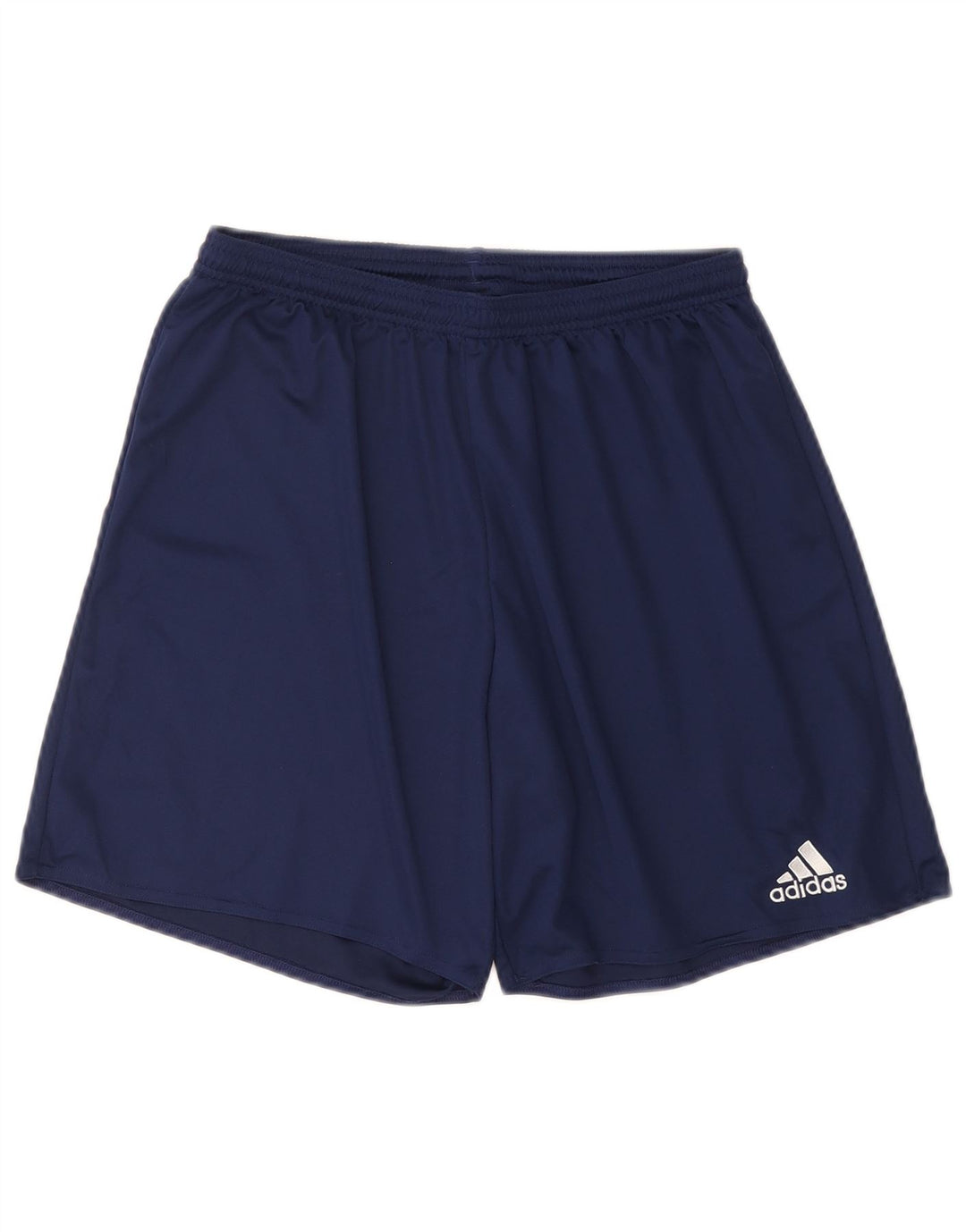 Shorts esportivos masculinos Adidas Aeroready grandes poliéster azul marinho