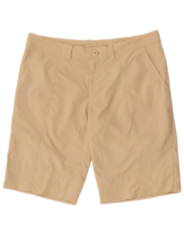 Shorts Chino Feminino Patagonia US 8 Médio W32 Nylon Bege