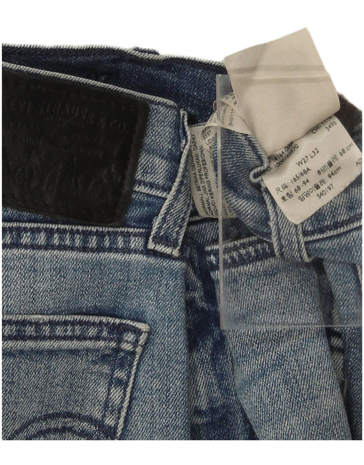 Jeans skinny feminino LEVI'S W27 L32 algodão azul