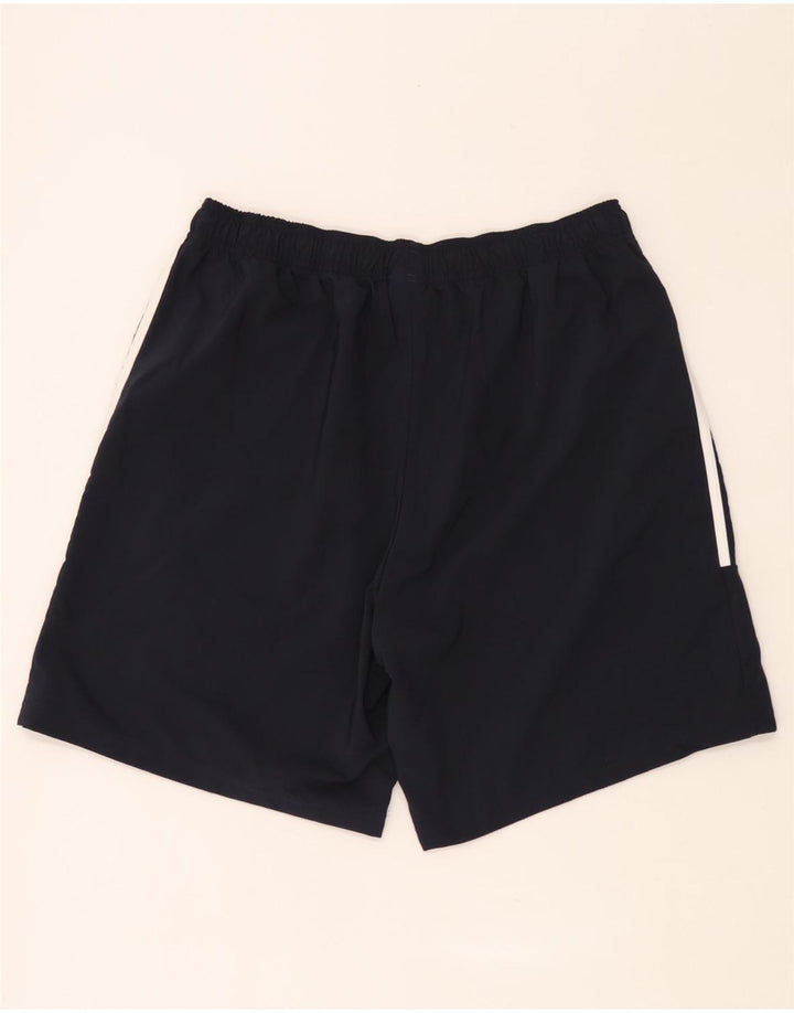 Shorts esportivos masculinos Adidas XL azul marinho poliéster