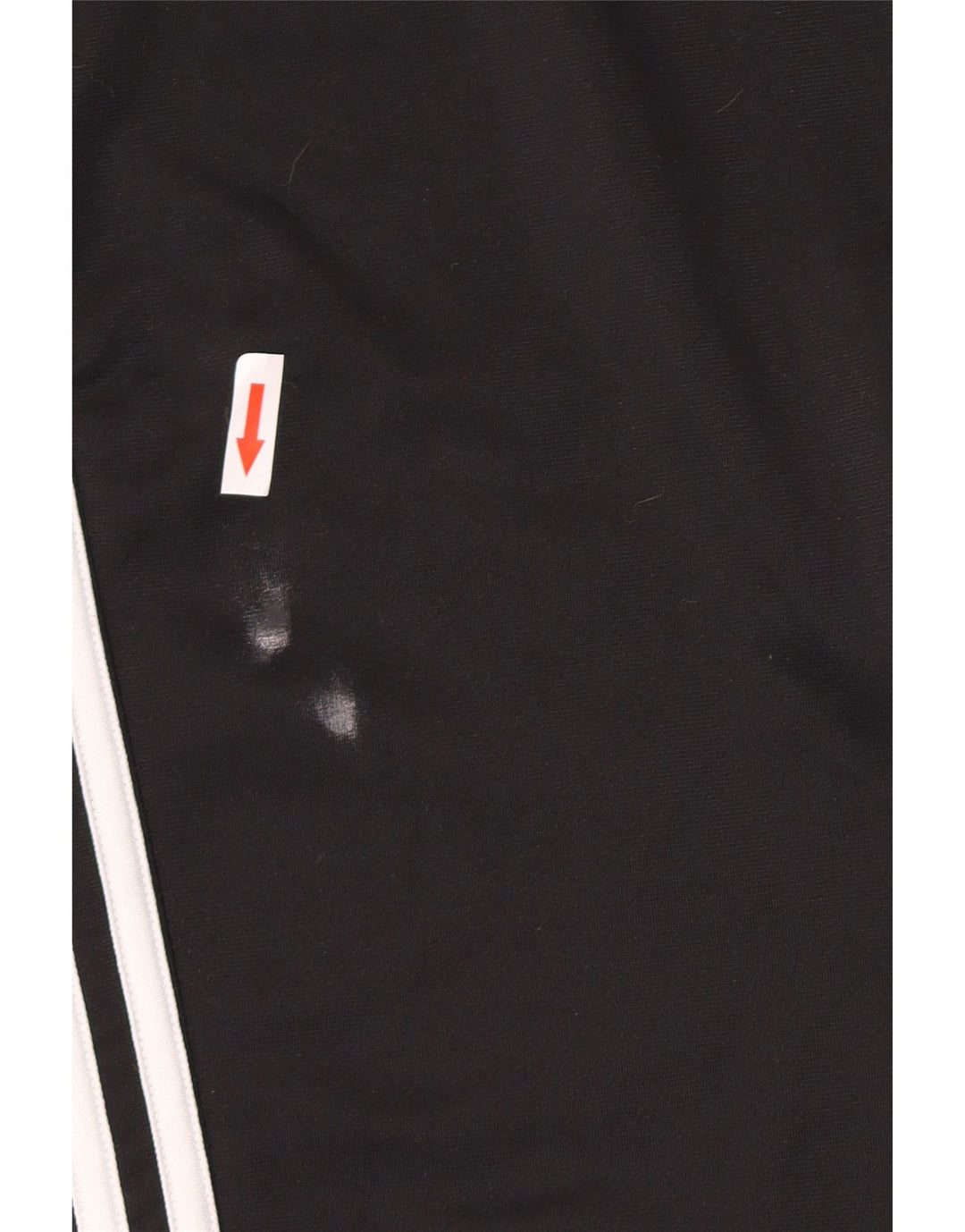 Calça de treino masculina Adidas Joggers UK 44/46 grande poliéster preto