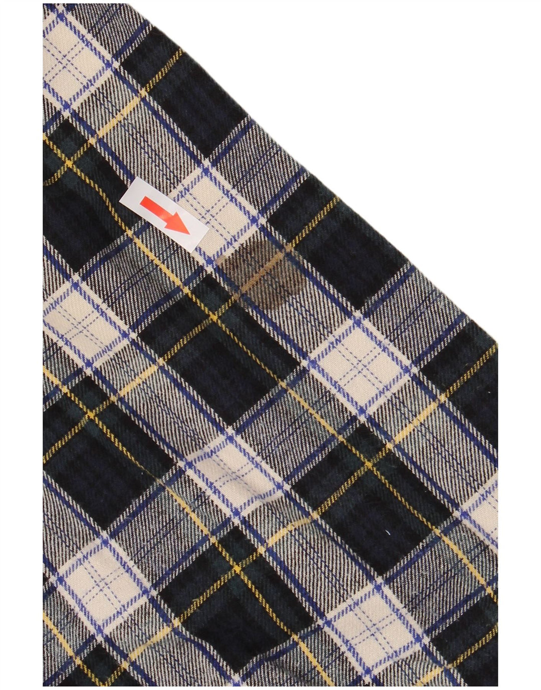 Camisa masculina de flanela EDDIE BAUER 2XL algodão xadrez azul marinho