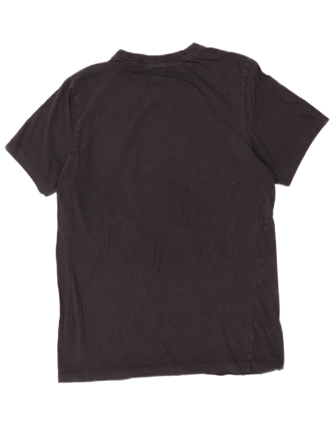 Camiseta Nike masculina gráfica top pequeno algodão preto
