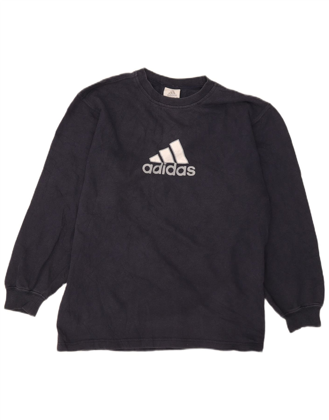 Sweatshirt Adidas Menino Graphic Jumper 15-16 Anos Azul Marinho