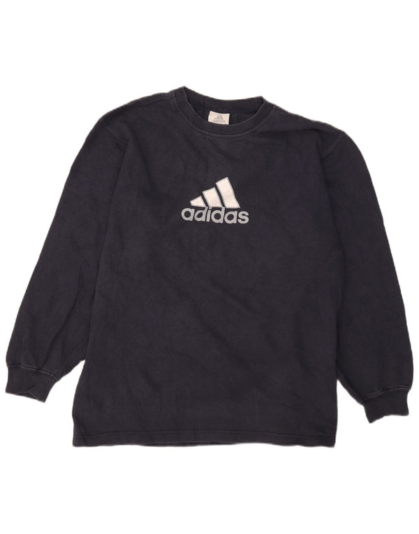 Sweatshirt Adidas Menino Graphic Jumper 15-16 Anos Azul Marinho
