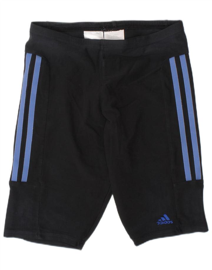 Shorts esportivos masculinos ADIDAS 9-10 anos preto poliéster