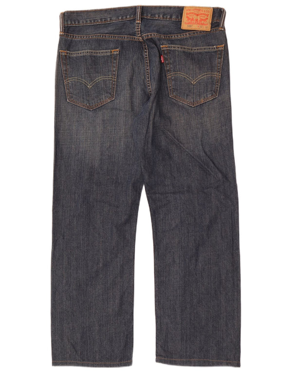 Levi's Masculino 559 Straight Jeans W34 L30 Azul Algodão