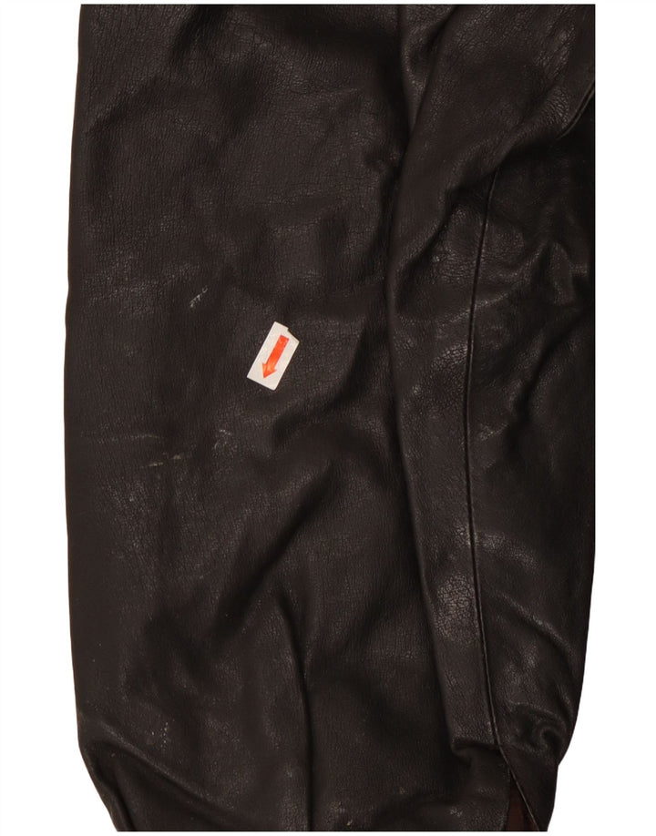 Jaqueta de couro masculina C&A IT 58 4XL couro marrom