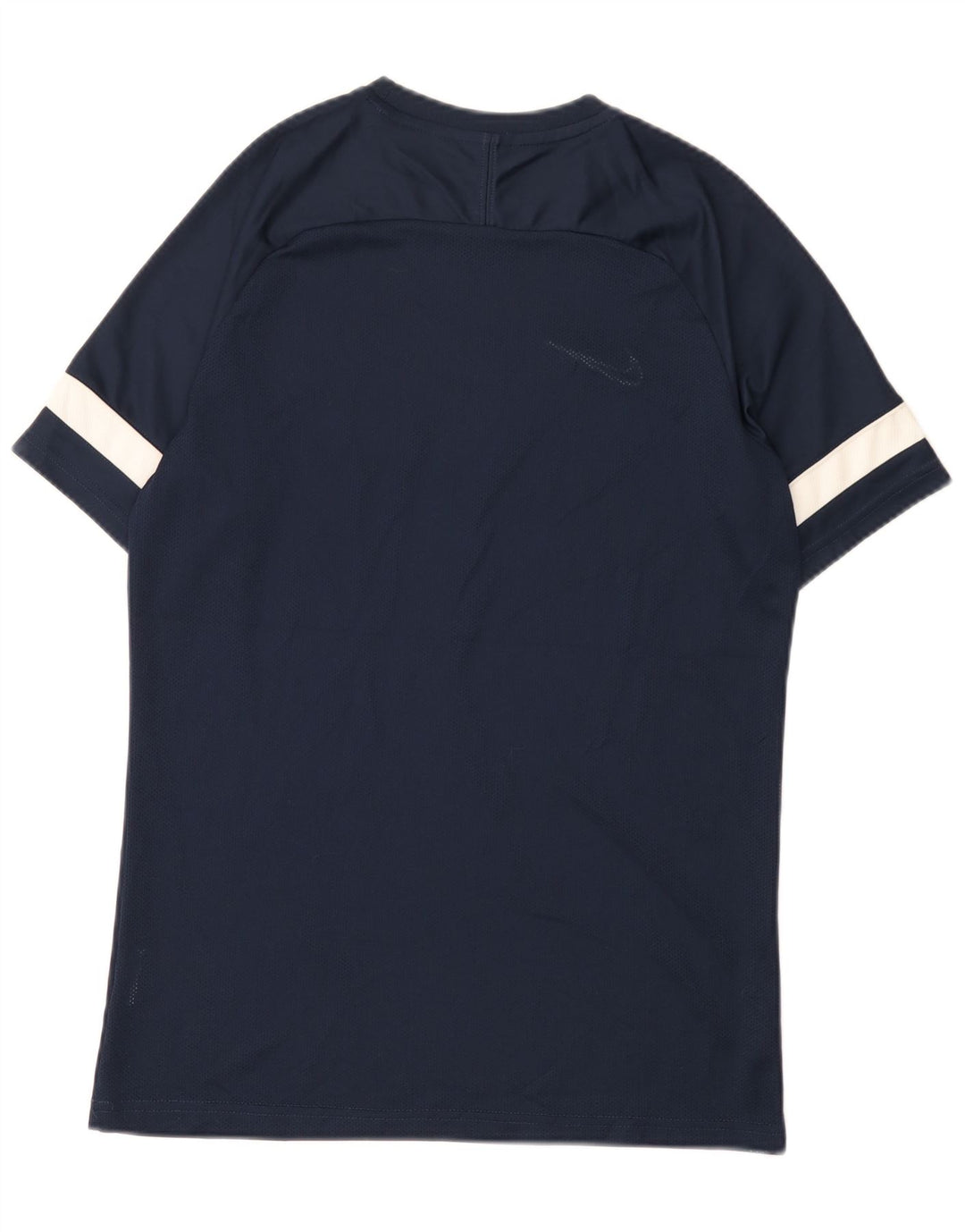 Camiseta Nike Masculina Dri Fit Top Médio Azul Marinho Colourblock Poliéster