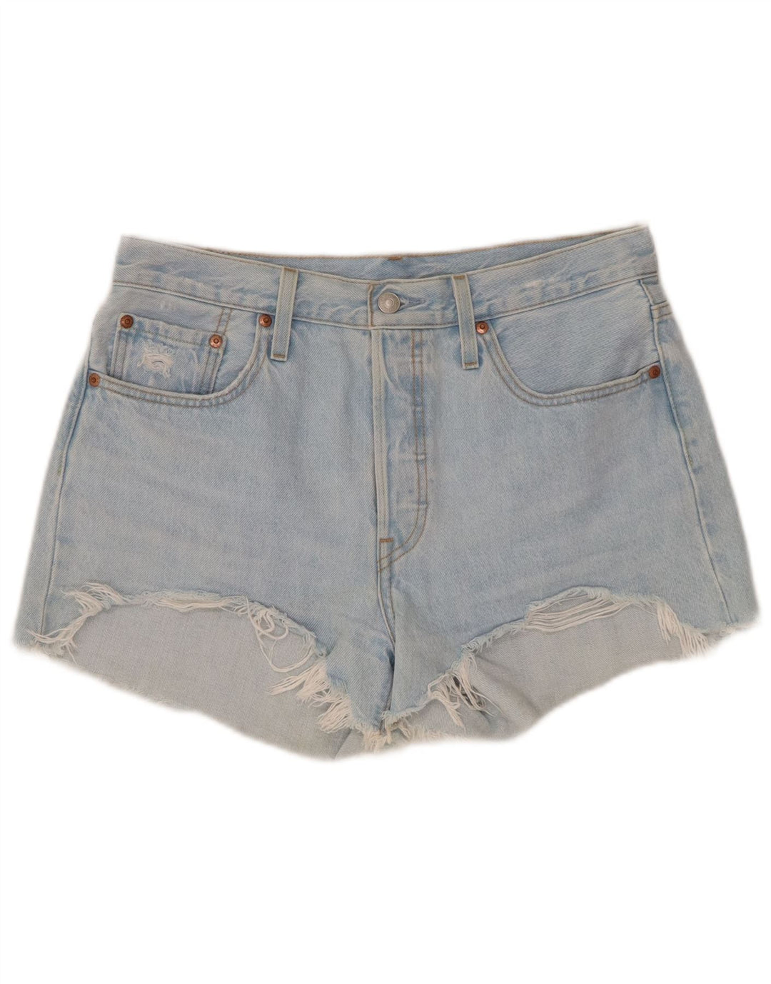 Shorts jeans feminino Levi's 501 médio W30 azul