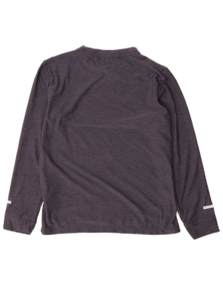 Camisola Russell Athletic Boys Dri-Power manga comprida 7-8 anos cinzento médio