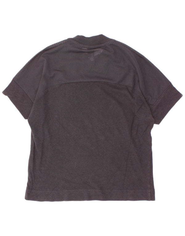 Camiseta Adidas Feminina Crop Graphic Top UK 4/6 XS Preto