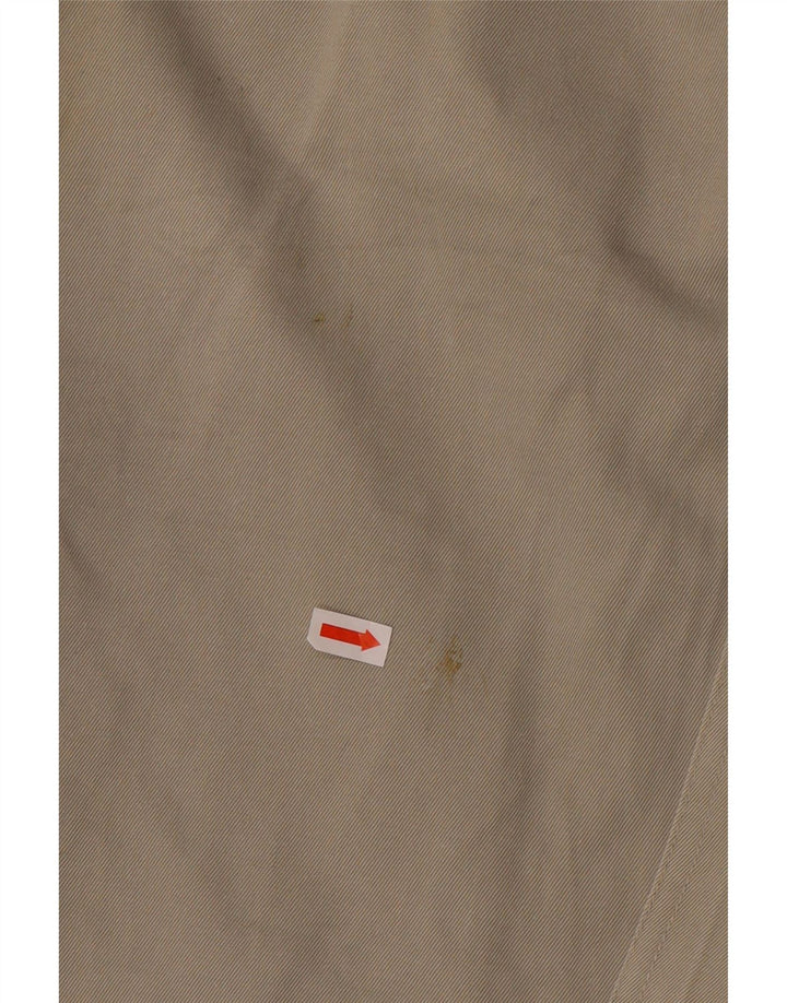 Rifle Mens Cargo Shorts W36 Grande Algodão Cinza