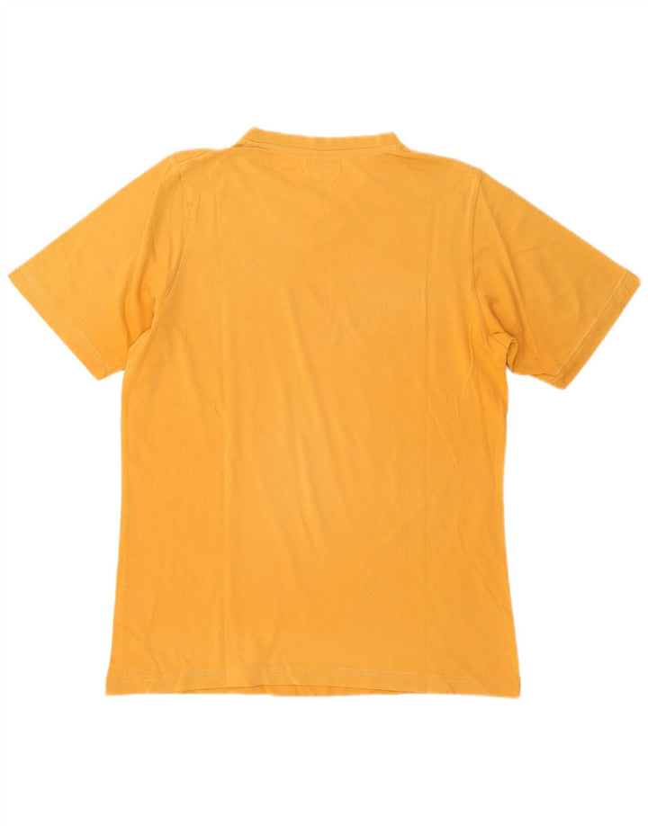 Camiseta masculina Kappa Top médio algodão amarelo