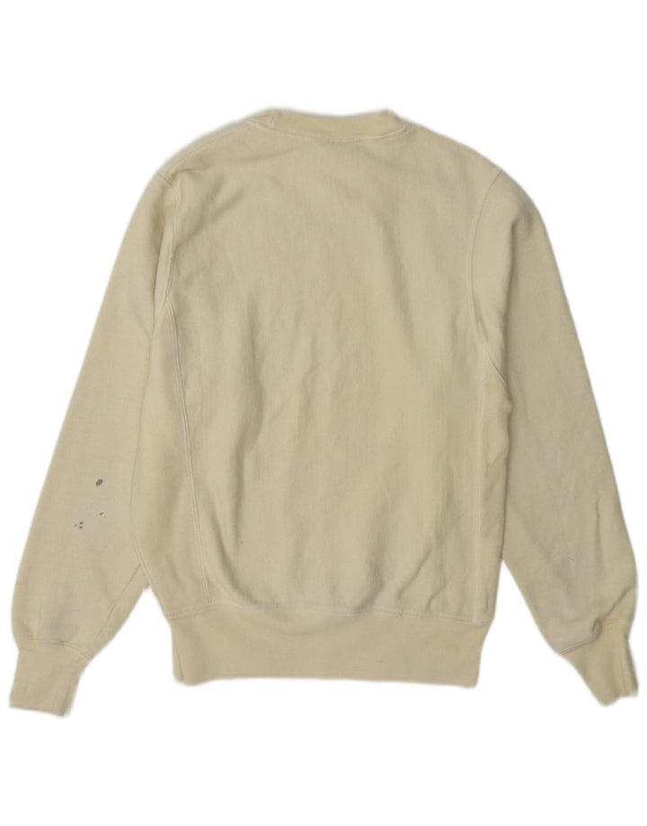 Champion moletom masculino jumper XS algodão branco